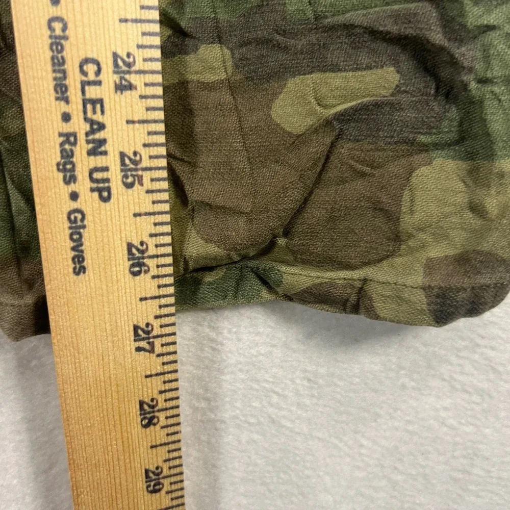 American Eagle Outfitters‎ Mens Camo Button Up Shirt Long Sleeve Utility